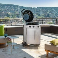 Outdoorchef Gas Kugelgrill Arosa 570 G Premium Steel Inkl. Seitenkocher -Grill Verkaufs-Shop Outdoorchef Arosa Premium Steel mood 1