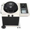 Outdoorchef Gas Kugelgrill Arosa 570 G Tex Inkl. Blazing Zone + Cooking Zone -Grill Verkaufs-Shop Outdoorchef Blazing Cooking Zone Arosa Tex angebaut weiss