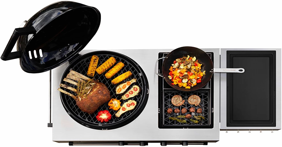 Outdoorchef Gas Kugelgrill Station Lugano 570 G EVO 3 Outdoorchef Gas Kugelgrill Station Lugano 570 G EVO
