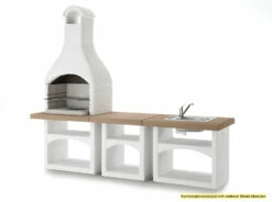 Palazzetti Outdoor Küche: Modul Grillkamin Brioni Inkl. Montagematerial 11 Palazzetti Outdoor Küche: Modul Grillkamin Brioni Inkl. Montagematerial -Grill Verkaufs-Shop Palazzetti Grillkamin Brioni Outdoor Kueche Kombi