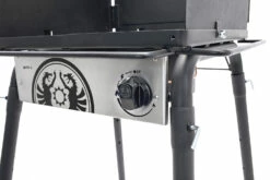 Petromax Gastisch / Gaskocher GE45 Mit Einzelbrenner -Grill Verkaufs-Shop Petromax Gastisch ge45 Detail Front mit Gasregler