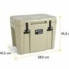 Petromax Kühlbox 25 Liter Sand - Inkl. Sitzkissen, Haft-Unterlage Und Einsatzkorb 1 Petromax Kühlbox 25 Liter Sand - Inkl. Sitzkissen, Haft-Unterlage Und Einsatzkorb -Grill Verkaufs-Shop Petromax Kuehlbox kx25 sand Abmessungen aussen