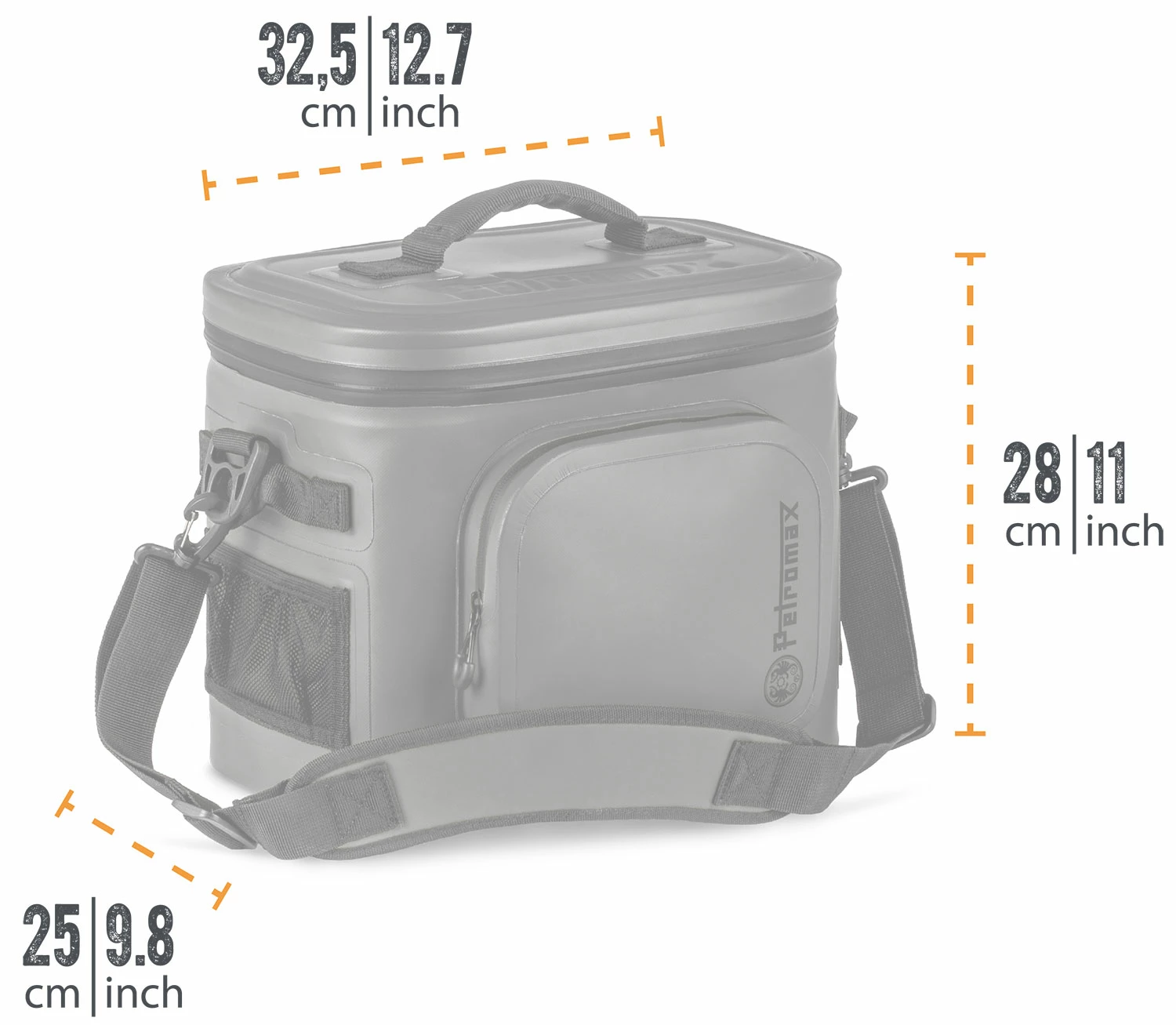 Petromax Kühltasche 8 Liter / Dunkelgrau 5 Petromax Kühltasche 8 Liter / Dunkelgrau – Bild 3