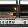 Napoleon Prestige Pro 825-3 Edelstahl Einbaugrill Gas - Inkl. Drehspieß - Modell 2023 -Grill Verkaufs-Shop PrestigePro BIPRO825 RBI 3 GrillHead Str NoRotis LidOpn IntLtsOn