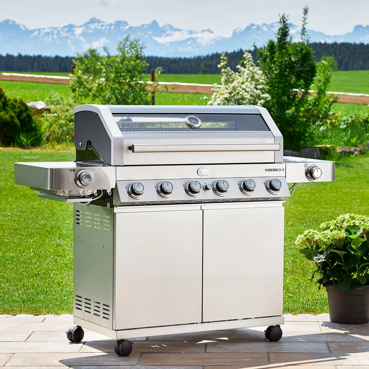 Rösle Edelstahl Gasgrill Videro G6-S VARIO+ - Limited Edition Modell 2023 - X-DEAL Inkl. Abdeckhaube Und Grillplatte 14 Rösle Edelstahl Gasgrill Videro G6-S VARIO+ - Limited Edition Modell 2023 - X-DEAL Inkl. Abdeckhaube Und Grillplatte – Bild 12