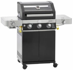 Rösle Gasgrill Videro G3-S VARIO+ Schwarz - Modell 2023 Inkl. Abdeckhaube