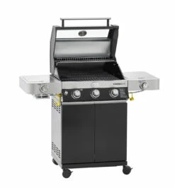 Rösle Gasgrill Videro G3-S VARIO+ Schwarz - Modell 2023 - X-DEAL Inkl. Abdeckhaube, Grillplatte Und Drehspieß -Grill Verkaufs-Shop Roesle Gasgrill Videro G3 S Vario 25520 Deckel
