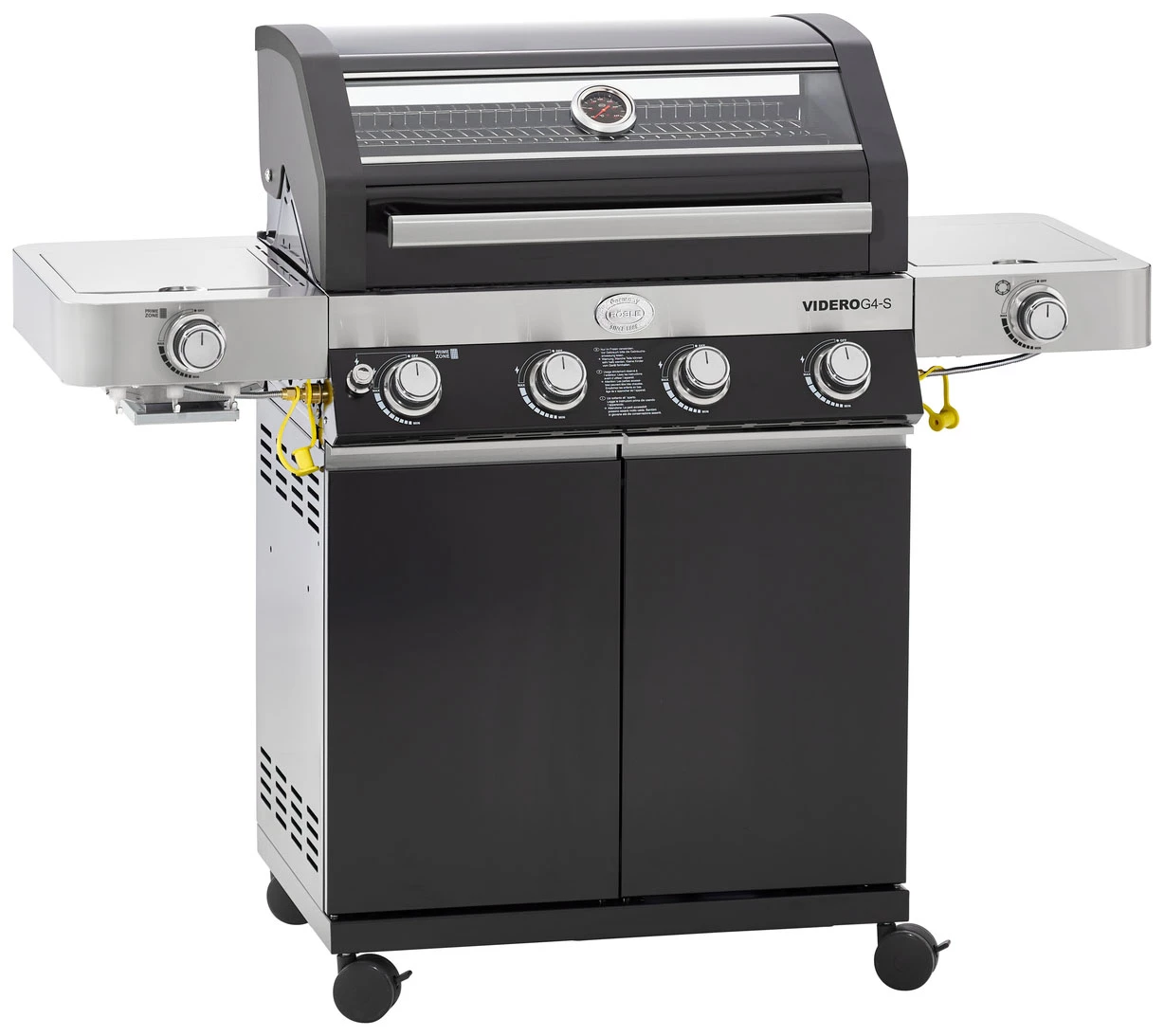 Rösle Gasgrill Videro G4-S VARIO+ Schwarz - Modell 2023 - X-DEAL Inkl. Abdeckhaube Und Grillplatte 3 Rösle Gasgrill Videro G4-S VARIO+ Schwarz - Modell 2023 - X-DEAL Inkl. Abdeckhaube Und Grillplatte