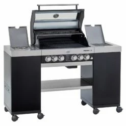 Rösle Gasgrill Videro G4-SL VARIO+ Schwarz - Modell 2022 -Grill Verkaufs-Shop Roesle Videro BBQ Island G4 Sl 25535 04