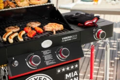 Rösle Videro G2-S VARIO+ Schwarz Gasgrill - FC Bayern Edition -Grill Verkaufs-Shop Roesle Videro G2 S FC Bayern Grill