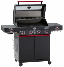 Rösle Videro G4-S VARIO+ Schwarz Gasgrill - FC Bayern Edition - Inkl. FC Bayern Abdeckhaube, Grillzange, Grillbürste Und Grillhandschuhe 24 Rösle Videro G4-S VARIO+ Schwarz Gasgrill - FC Bayern Edition - Inkl. FC Bayern Abdeckhaube, Grillzange, Grillbürste Und Grillhandschuhe -Grill Verkaufs-Shop Roesle Videro G4 S FC Bayern Deckel offen