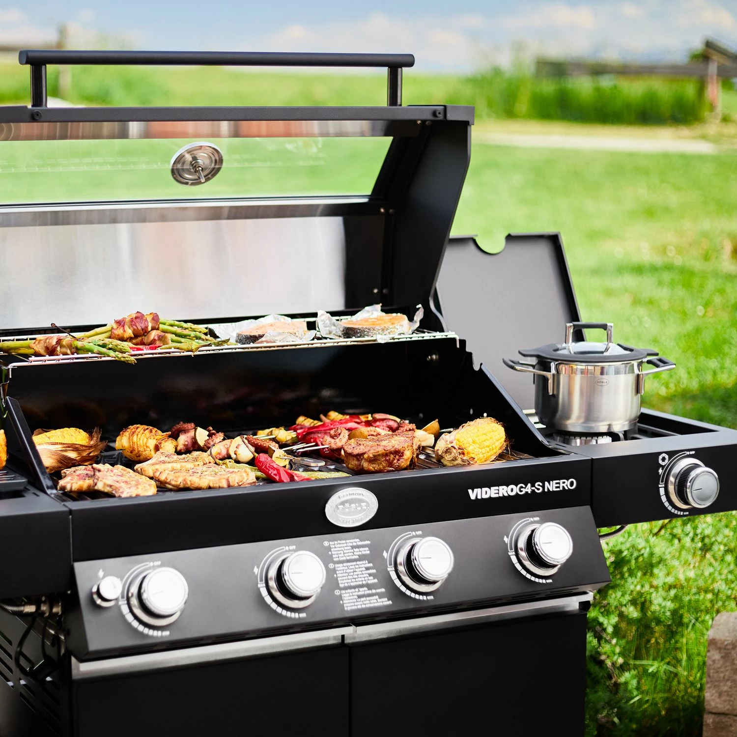 Rösle Gasgrill Videro G4-S Vario+ Nero Matt-schwarz - Modell 2023 13 Rösle Gasgrill Videro G4-S Vario+ Nero Matt-schwarz - Modell 2023 – Bild 11