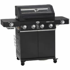 Rösle Gasgrill BBQ-Station Videro G4-S Vario+ Nero Schwarz - Modell 2023 - X-DEAL Inkl. Abdeckhaube