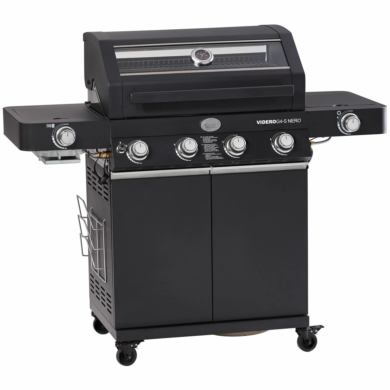 Rösle Gasgrill Videro G4-S Vario+ Nero Schwarz - Modell 2023 - X-DEAL Inkl. Abdeckhaube Und Grillplatte 3 Rösle Gasgrill Videro G4-S Vario+ Nero Schwarz - Modell 2023 - X-DEAL Inkl. Abdeckhaube Und Grillplatte
