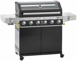 Rösle Gasgrill Videro G6-S VARIO+ Schwarz - Modell 2023 - Inkl. Abdeckhaube