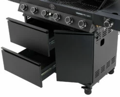 Rösle Gasgrill Videro Pro G6-S Vario+ Mattschwarz - Modell 2023 -Grill Verkaufs-Shop Roesle Videro Pro G6 S Gasgrill Unterschrank