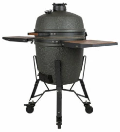 The Bastard Keramikgrill VX Large - Complete - Schwarz Matt - Modell 2023 21 The Bastard Keramikgrill VX Large - Complete - Schwarz Matt - Modell 2023 -Grill Verkaufs-Shop The Bastard Keramikgrill VX Large Komplett seitlich