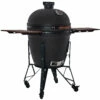 The Bastard Keramikgrill Urban XL - Complete - Schwarz Matt - Modell 2023 2 The Bastard Keramikgrill Urban XL - Complete - Schwarz Matt - Modell 2023 -Grill Verkaufs-Shop The Bastard XL Urban Keramikgrill seitlich BU210