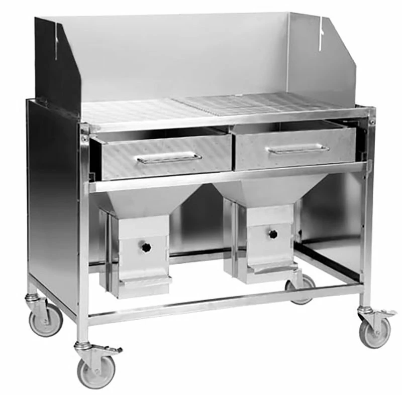 Thüros IV Holzkohle Gewerbegrill (60x100 Cm Grillfläche) 3 Thüros IV Holzkohle Gewerbegrill (60x100 Cm Grillfläche)