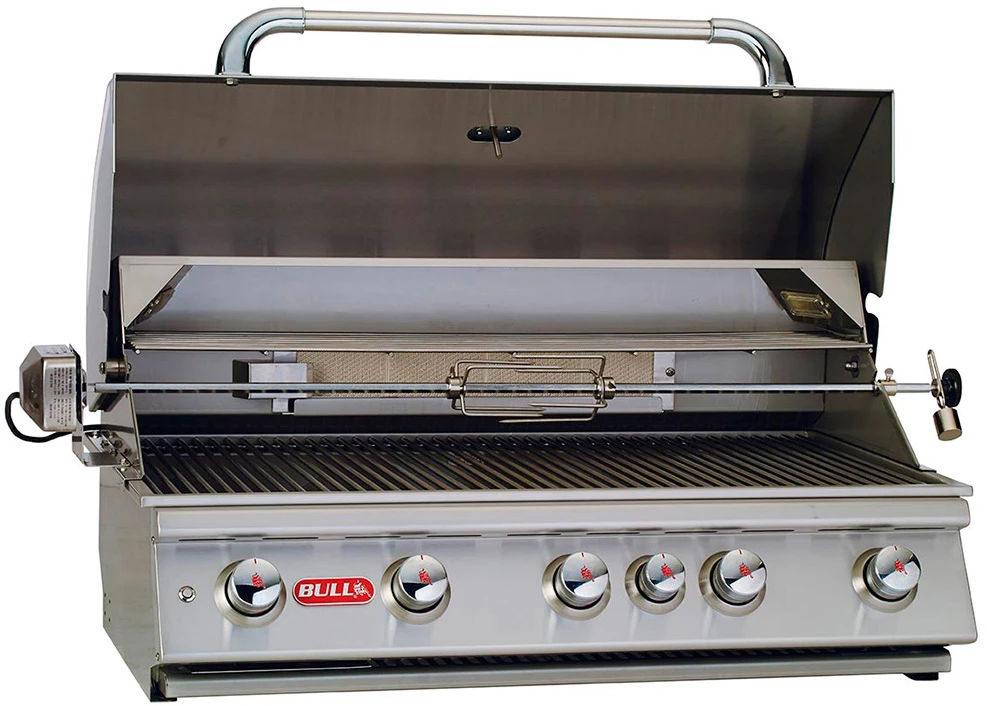 BULL Brahma Gasgrill - Einbaugrill Mit Backburner Und Rotisserie 3 BULL Brahma Gasgrill - Einbaugrill Mit Backburner Und Rotisserie