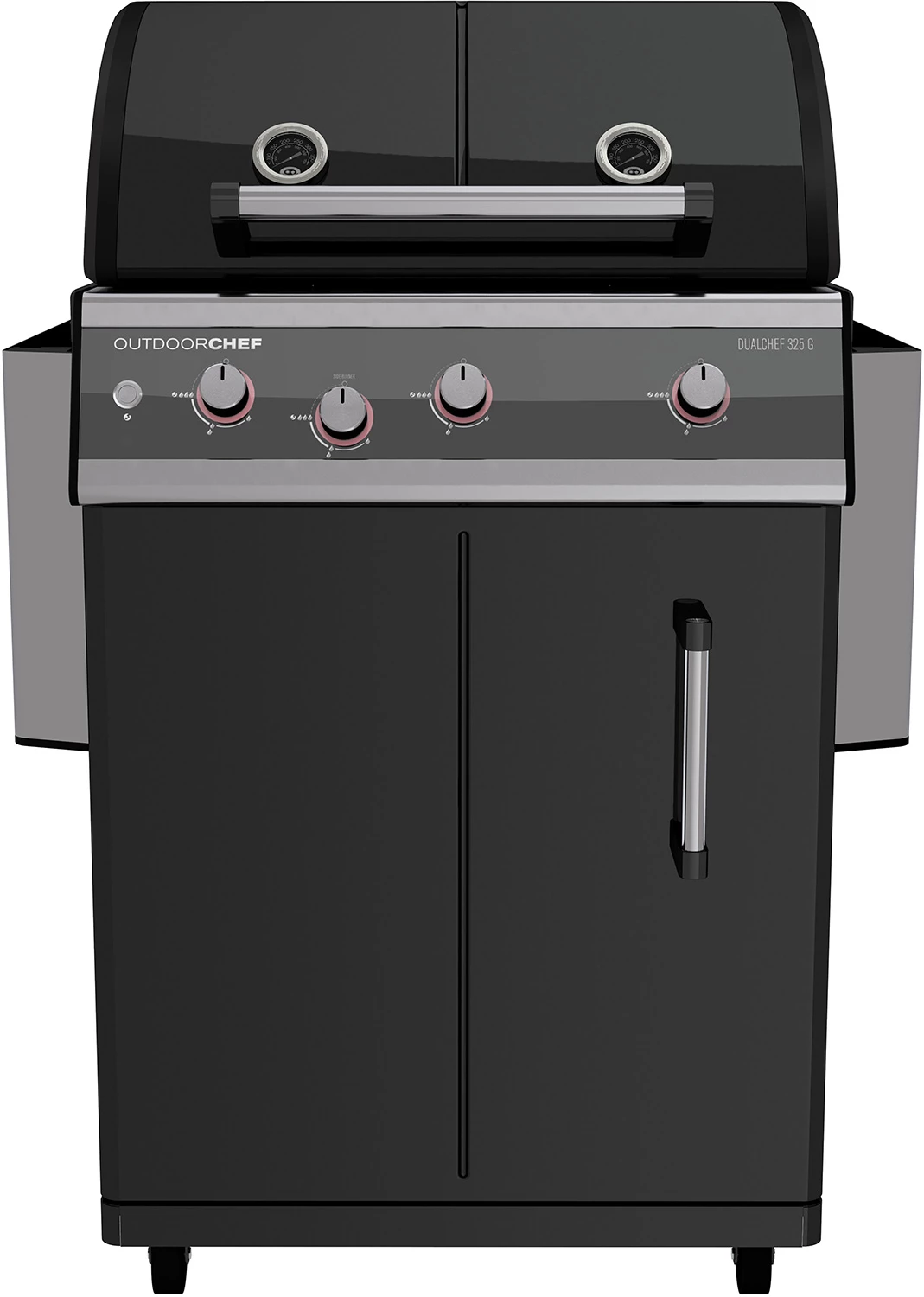 Outdoorchef Dualchef 325 G Gasgrill Mit Seitenkocher + BLAZING ZONE Infrarotbrenner + DGS Gusseisen Grillrost 2 Stk. + DGS Gemüse Grillrost 2 Stk. 5 Outdoorchef Dualchef 325 G Gasgrill Mit Seitenkocher + BLAZING ZONE Infrarotbrenner + DGS Gusseisen Grillrost 2 Stk. + DGS Gemüse Grillrost 2 Stk. – Bild 3