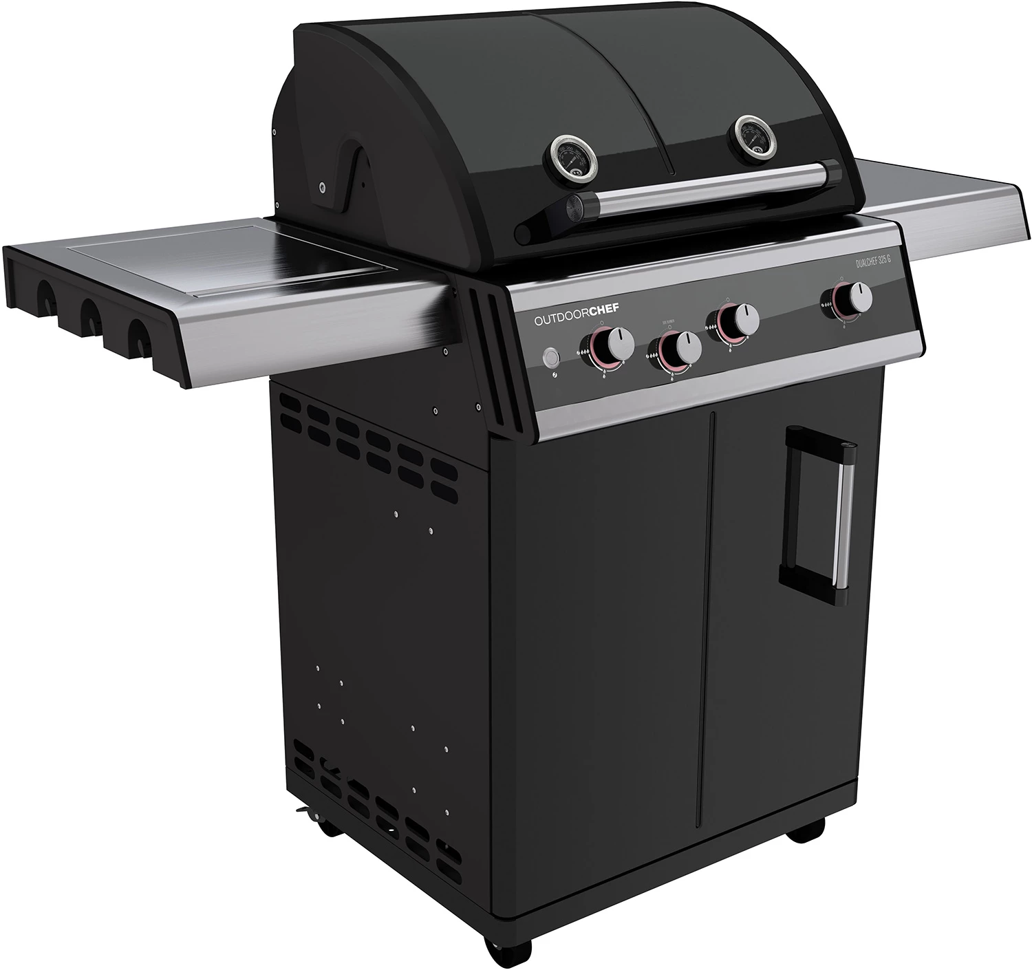 Outdoorchef Dualchef 325 G Gasgrill Mit Seitenkocher 4 Outdoorchef Dualchef 325 G Gasgrill Mit Seitenkocher – Bild 2
