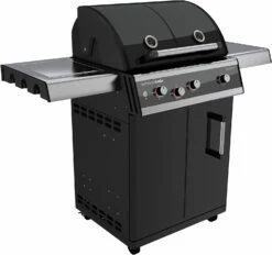 Outdoorchef Dualchef 325 G Gasgrill Mit Seitenkocher + BLAZING ZONE Infrarotbrenner + DGS Gusseisen Grillrost 2 Stk. + DGS Gemüse Grillrost 2 Stk. 23 Outdoorchef Dualchef 325 G Gasgrill Mit Seitenkocher + BLAZING ZONE Infrarotbrenner + DGS Gusseisen Grillrost 2 Stk. + DGS Gemüse Grillrost 2 Stk. -Grill Verkaufs-Shop outdoorchef dualchef 325 g seitlich 18 700 02 2