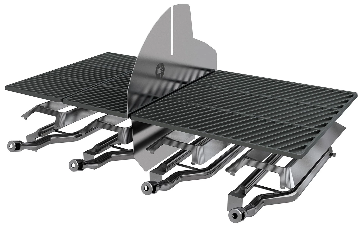 Outdoorchef Dualchef S 425 G Edelstahl Gasgrill Mit Seitenkocher + Blazing Zone Infrarotbrenner + DGS Gusseisen Grillrost 2 Stk. + DGS Gemüse Grillrost 2 Stk. 8 Outdoorchef Dualchef S 425 G Edelstahl Gasgrill Mit Seitenkocher + Blazing Zone Infrarotbrenner + DGS Gusseisen Grillrost 2 Stk. + DGS Gemüse Grillrost 2 Stk. – Bild 6