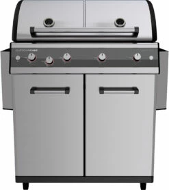 Outdoorchef Dualchef S 425 G Edelstahl Gasgrill Mit Seitenkocher + Blazing Zone Infrarotbrenner + DGS Gusseisen Grillrost 2 Stk. + DGS Gemüse Grillrost 2 Stk. 24 Outdoorchef Dualchef S 425 G Edelstahl Gasgrill Mit Seitenkocher + Blazing Zone Infrarotbrenner + DGS Gusseisen Grillrost 2 Stk. + DGS Gemüse Grillrost 2 Stk. -Grill Verkaufs-Shop outdoorchef dualchef s 425 g abgeklappt 18 700 1