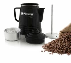 Petromax Tee- Und Kaffee-Perkolator / Schwarz Emailliert (1,3 Liter) -Grill Verkaufs-Shop petromax kaffeekanne perkolator per 9 s