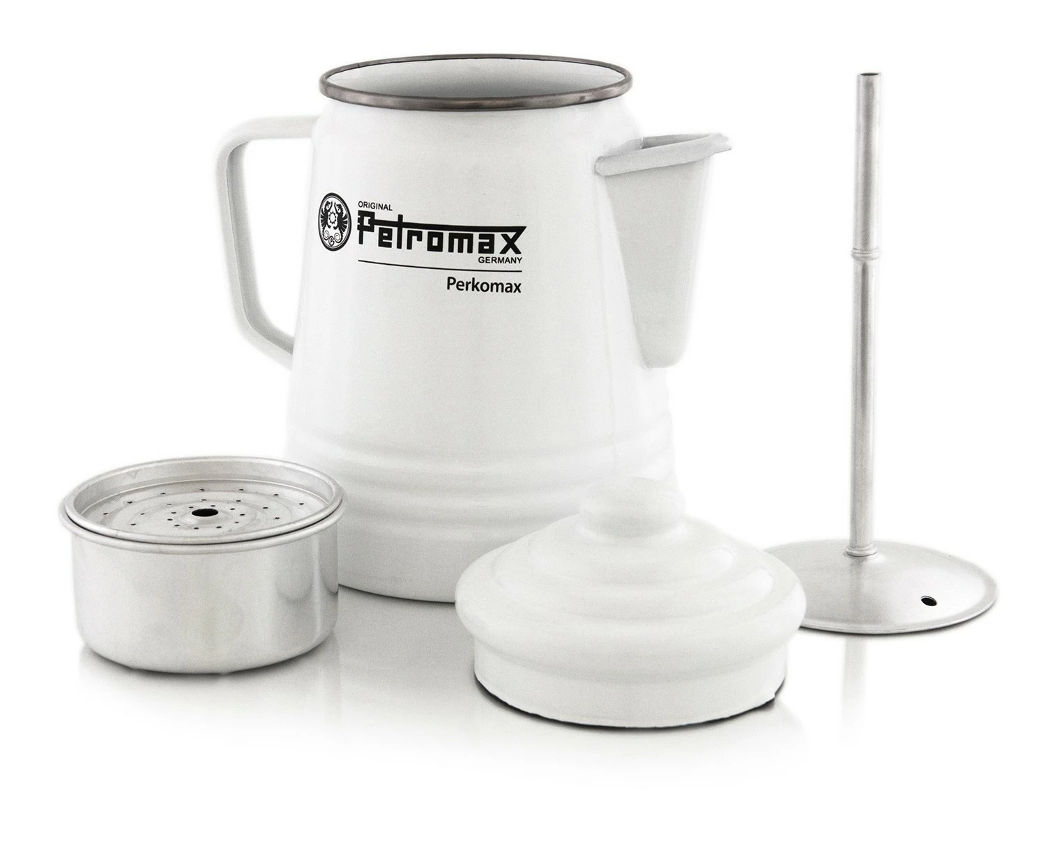 Petromax Tee- Und Kaffee-Perkolator / Weiß Emailliert (1,3 Liter) 4 Petromax Tee- Und Kaffee-Perkolator / Weiß Emailliert (1,3 Liter) – Bild 2