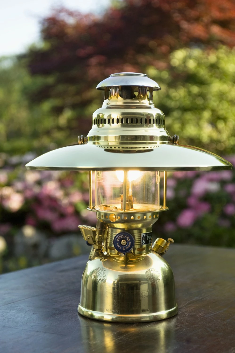 Petromax Petroleumlampe HK500/829 Messing 3 Petromax Petroleumlampe HK500/829 Messing