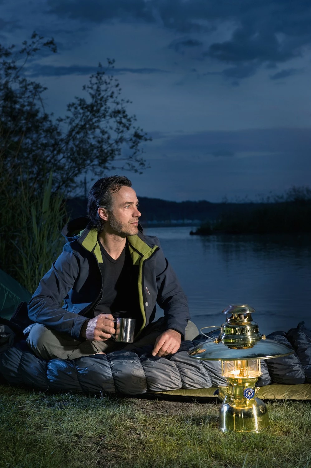 Petromax Petroleumlampe HK500/829 Messing 4 Petromax Petroleumlampe HK500/829 Messing – Bild 2