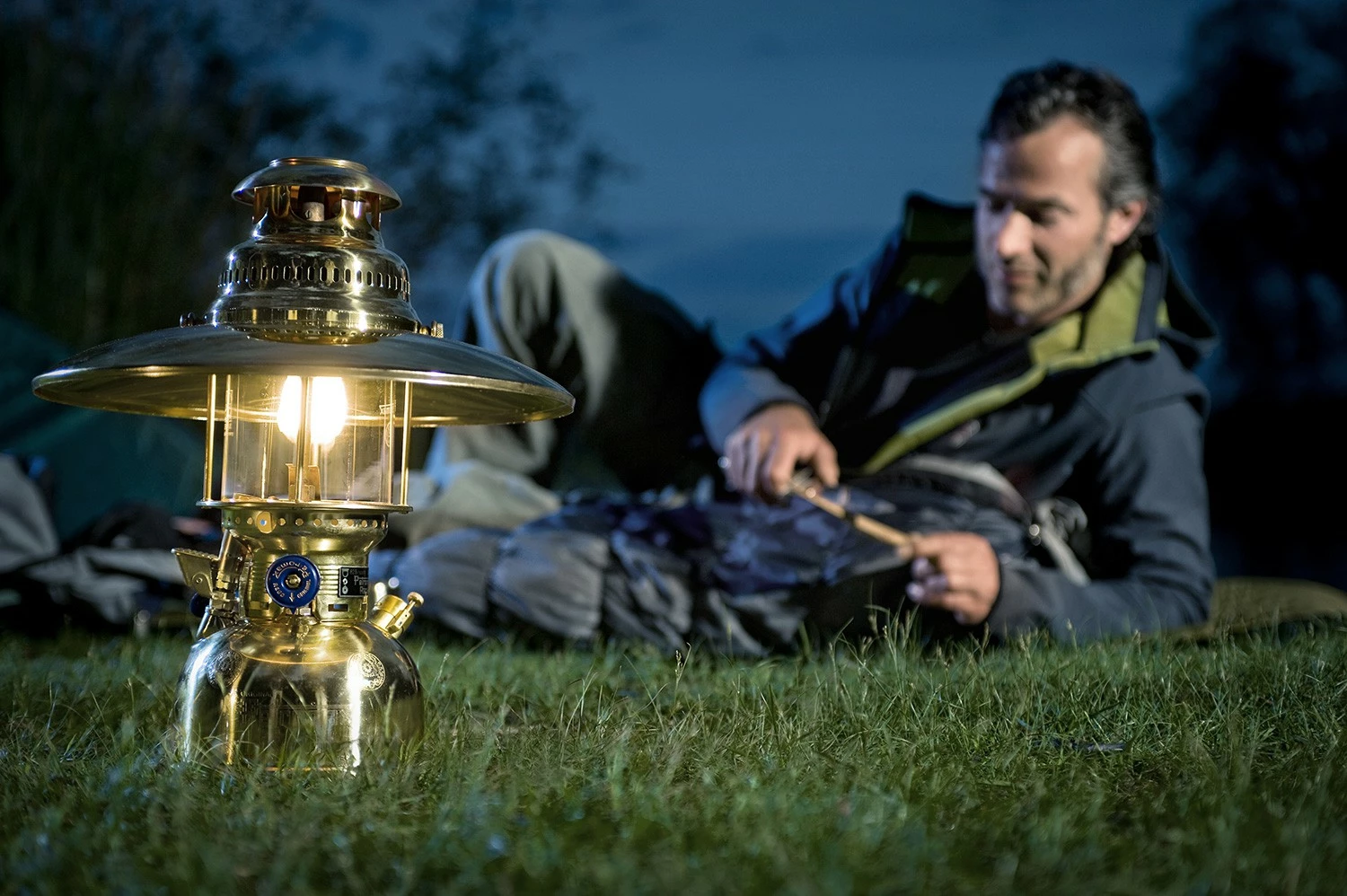 Petromax Petroleumlampe HK500/829 Messing 5 Petromax Petroleumlampe HK500/829 Messing – Bild 3