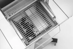 Thüros Holzkohlegrill T300 / Holzkohle Grillstation 42x42 Cm 9 Thüros Holzkohlegrill T300 / Holzkohle Grillstation 42x42 Cm -Grill Verkaufs-Shop thueros evo3 holzkohle bbq station fdetail innen