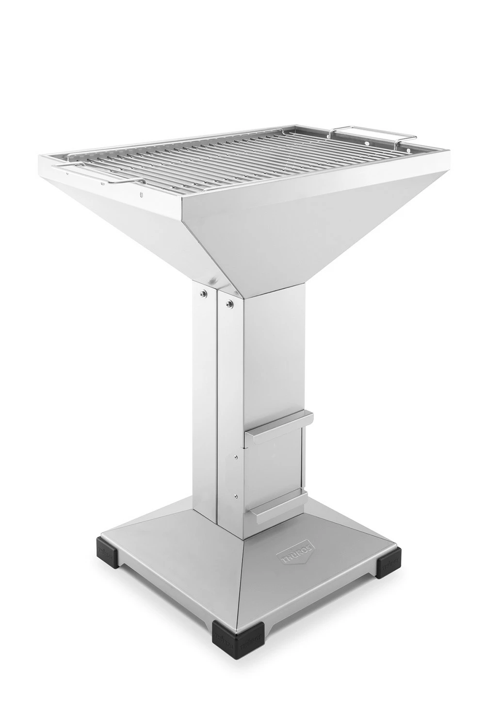 Thüros Holzkohlegrill T4 / Edelstahl Säulengrill 40x60 Cm 3 Thüros Holzkohlegrill T4 / Edelstahl Säulengrill 40x60 Cm